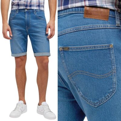 Lee 5 POCKET SHORT Sea Side KRÓTKIE SPODENKI JEANSOWE SZORTY DżINS W38 Lee 5 POCKET SHORT Sea Side KRÓTKIE SPODENKI JEANSOWE SZORTY DżINS W38