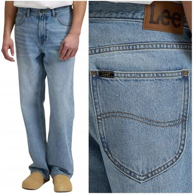 Lee ASHER loose straight bardzo luźne spodnie jeansowe bez streczu W32 L32 Lee ASHER loose straight bardzo luźne spodnie jeansowe bez streczu W32 L32