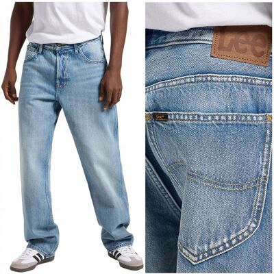 Lee ASHER loose straight bardzo luźne spodnie jeansowe bez streczu W33 L34 Lee ASHER loose straight bardzo luźne spodnie jeansowe bez streczu W33 L34