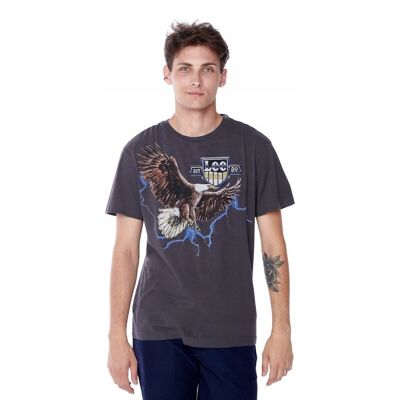 LEE BIKER TEE WASHED BLACK L60CFEON M LEE BIKER TEE WASHED BLACK L60CFEON M