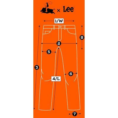 Lee BROOKLYN straight Highland klasyczne proste spodnie jeansowe W42 L32 Lee BROOKLYN straight Highland klasyczne proste spodnie jeansowe W42 L32
