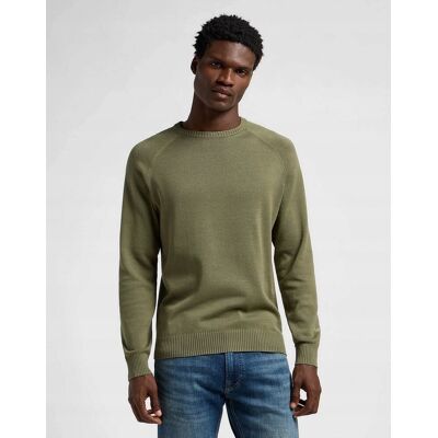 LEE CLEAN RAGLAN SWEATER MERCANTILE GREEN 112355673 S LEE CLEAN RAGLAN SWEATER MERCANTILE GREEN 112355673 S