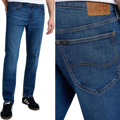 Lee DAREN Blooming DżINS PROSTE CIEMNE ELASTYCZNE SPODNIE JEANSOWE W36 L34 Lee DAREN Blooming DżINS PROSTE CIEMNE ELASTYCZNE SPODNIE JEANSOWE W36 L34