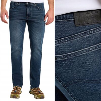 Lee DAREN Holland Blue DżINS proste ciemne męskie spodnie jeansowe W40 L34 Lee DAREN Holland Blue DżINS proste ciemne męskie spodnie jeansowe W40 L34
