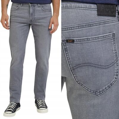 Lee DAREN Slate REGULAR DżINS proste szare męskie spodnie jeansowe W30 L34 Lee DAREN Slate REGULAR DżINS proste szare męskie spodnie jeansowe W30 L34
