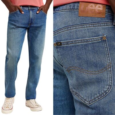 Lee DAREN ZIP FLY Arizona Sky DżINS proste męskie spodnie jeansowe W38 L34 Lee DAREN ZIP FLY Arizona Sky DżINS proste męskie spodnie jeansowe W38 L34