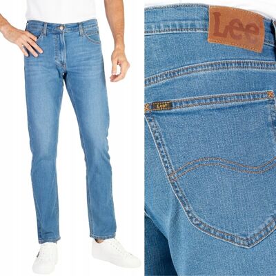 Lee DAREN ZIP FLY Light Hunt proste męskie spodnie jeansowe na lato W30 L32 Lee DAREN ZIP FLY Light Hunt proste męskie spodnie jeansowe na lato W30 L32