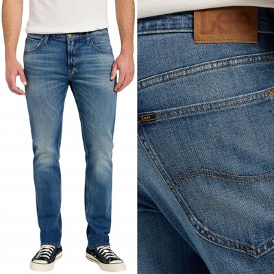 Lee DAREN ZIP FLY Rising Tide DżINS proste męskie spodnie jeansowe W34 L32 Lee DAREN ZIP FLY Rising Tide DżINS proste męskie spodnie jeansowe W34 L32