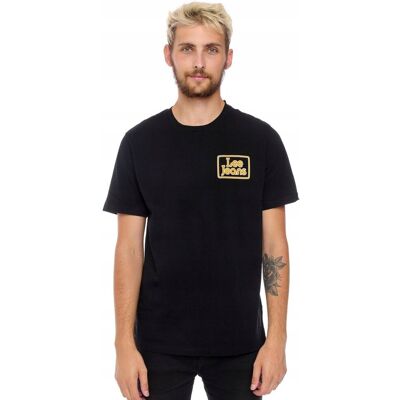 LEE JEANS TEE BLACK L65LFE01 M LEE JEANS TEE BLACK L65LFE01 M