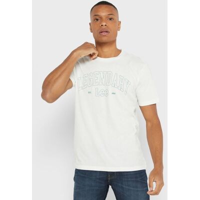 Inny producent Lee Legendary Tee Męska Koszulka T-Shirt White L60Ffqnq-L Inny producent Lee Legendary Tee Męska Koszulka T-Shirt White L60Ffqnq-L