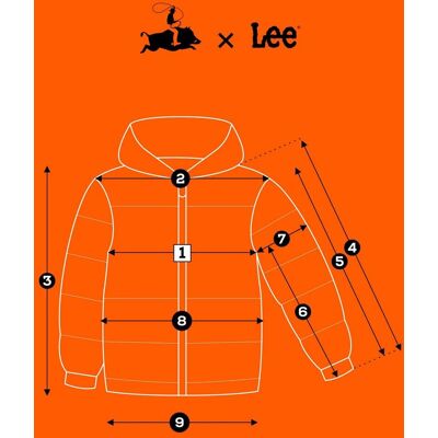 Lee LIGHT PUFFER JACKET Navy lekka dopasowana kurtka puchowa z kapturem XXL Lee LIGHT PUFFER JACKET Navy lekka dopasowana kurtka puchowa z kapturem XXL
