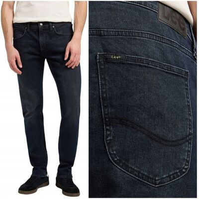 Lee LUKE slim Below Zero elastyczne mocno zwężane spodnie jeansowe W31 L32 Lee LUKE slim Below Zero elastyczne mocno zwężane spodnie jeansowe W31 L32
