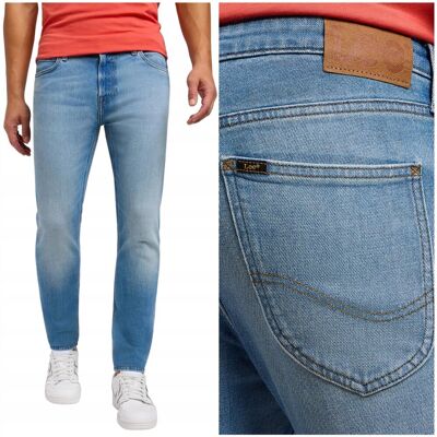 Lee MALONE SKINNY Cold Blue DżINS męskie spodnie jeansowe rurki W31 L32 Lee MALONE SKINNY Cold Blue DżINS męskie spodnie jeansowe rurki W31 L32
