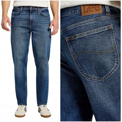 Lee OSCAR Relaxed Tapered Hastings luźne zwężane spodnie jeansowe W28 L32 Lee OSCAR Relaxed Tapered Hastings luźne zwężane spodnie jeansowe W28 L32