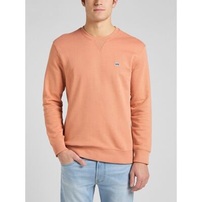 Inny producent Lee Plain Crew Sws Męska Bluza Logo Rust L81Ispuk-2Xl Inny producent Lee Plain Crew Sws Męska Bluza Logo Rust L81Ispuk-2Xl