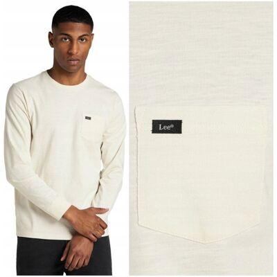 Lee POCKET TEE longsleeve koszulka bawełniana męska kieszeń długi rękaw M Lee POCKET TEE longsleeve koszulka bawełniana męska kieszeń długi rękaw M