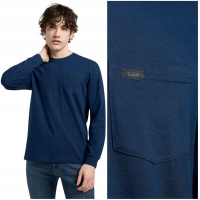 Lee POCKET TEE longsleeve koszulka bawełniana męska kieszeń długi rękaw XXL Lee POCKET TEE longsleeve koszulka bawełniana męska kieszeń długi rękaw XXL