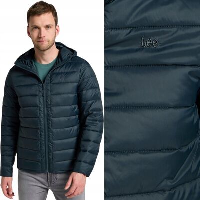 Lee Puffer Jacket Charcoal Lekka Wodoodporna Kurtka Puchowa Z Kapturem S Lee Puffer Jacket Charcoal Lekka Wodoodporna Kurtka Puchowa Z Kapturem S