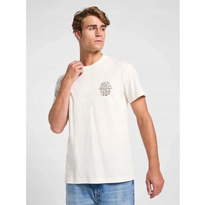 LEE RELAXED TEE ECRU 112364544 M LEE RELAXED TEE ECRU 112364544 M