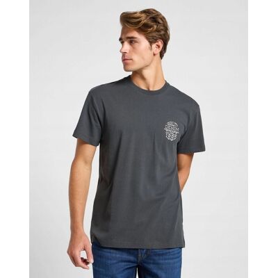 LEE RELAXED TEE WASHED BLACK 112364545 S LEE RELAXED TEE WASHED BLACK 112364545 S
