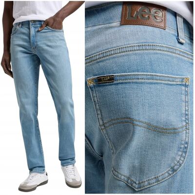 Lee SLIM FIT Extreme Motion wygodne dopasowane spodnie jeansowe W40 L32 Lee SLIM FIT Extreme Motion wygodne dopasowane spodnie jeansowe W40 L32