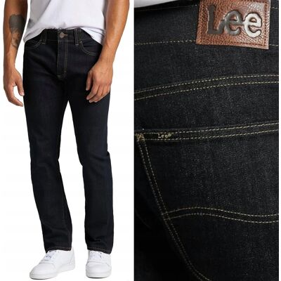 Lee SLIM FIT Extreme Motion WYGODNE GRANATOWE SPODNIE JEANSOWE W31 L36 Lee SLIM FIT Extreme Motion WYGODNE GRANATOWE SPODNIE JEANSOWE W31 L36