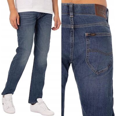 Lee SLIM FIT MVP Extreme Motion dopasowane wygodne spodnie jeansowe W30 L30 Lee SLIM FIT MVP Extreme Motion dopasowane wygodne spodnie jeansowe W30 L30