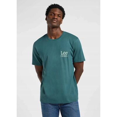 LEE SUBTLE LOGO TEE EVERGREEN 112365457 S LEE SUBTLE LOGO TEE EVERGREEN 112365457 S