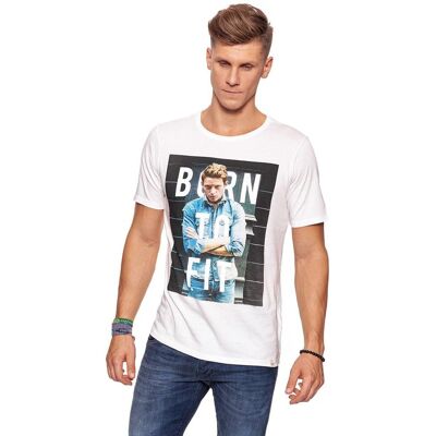 Lee, T-shirt męski, Photo Tee White Canvas L60Qeprr, rozmiar L Lee, T-shirt męski, Photo Tee White Canvas L60Qeprr, rozmiar L
