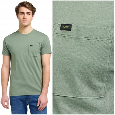 Lee Ultimate Pocket Tee dopasowana koszulka bawełniana męska z kieszonką XL Lee Ultimate Pocket Tee dopasowana koszulka bawełniana męska z kieszonką XL