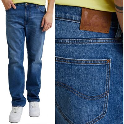 Lee WEST RELAXED Fade Out DżINS luźne proste spodnie jeansowe W32 L32 Lee WEST RELAXED Fade Out DżINS luźne proste spodnie jeansowe W32 L32