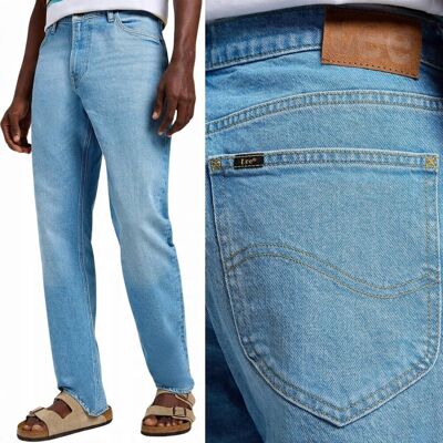 Lee WEST RELAXED FlyingHigh klasyczne luźne proste spodnie jeansowe W34 L32 Lee WEST RELAXED FlyingHigh klasyczne luźne proste spodnie jeansowe W34 L32