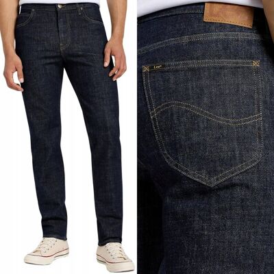 Lee WEST RELAXED Nostalgia LUŹNE PROSTE GRANATOWE SPODNIE JEANSOWE W28 L32 Lee WEST RELAXED Nostalgia LUŹNE PROSTE GRANATOWE SPODNIE JEANSOWE W28 L32