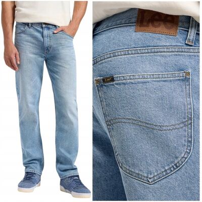 Lee WEST relaxed staright Mixtape DżINS proste spodnie jeansowe W32 L32 Lee WEST relaxed staright Mixtape DżINS proste spodnie jeansowe W32 L32