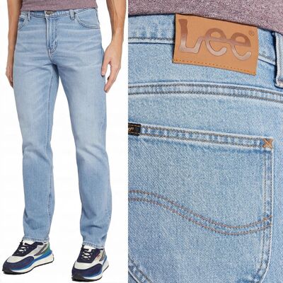Lee WEST Relaxed Worn New Hill DżINS luźne proste spodnie jeansowe W30 L30 Lee WEST Relaxed Worn New Hill DżINS luźne proste spodnie jeansowe W30 L30