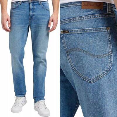 Lee WEST Vintage Wear DżINS luźne proste męskie spodnie jeansowe W38 L34 Lee WEST Vintage Wear DżINS luźne proste męskie spodnie jeansowe W38 L34