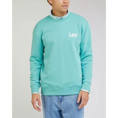 Inny producent Lee Wobbly Sws Męska Bluza Klasyczna Logo L81Mfw41-S Inny producent Lee Wobbly Sws Męska Bluza Klasyczna Logo L81Mfw41-S