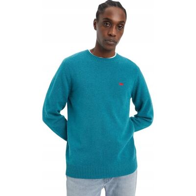 Inny producent LEVI'S SWETER MĘSKI WEŁNIANY GŁADKI NIEBIESKI OKRĄGŁY DEKOLT M XTA Inny producent LEVI'S SWETER MĘSKI WEŁNIANY GŁADKI NIEBIESKI OKRĄGŁY DEKOLT M XTA