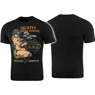 M-Tac, Koszulka męska, Krótki rękaw, T-shirt Delivery Service , Czarna, L M-Tac, Koszulka męska, Krótki rękaw, T-shirt Delivery Service , Czarna, L