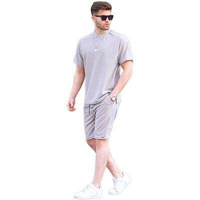 Inny producent MADMEXT MĘSKIE KRÓTKIE SPODENKI DRESOWE BEŻOWE Z MANKIETEM XXL 5DA Inny producent MADMEXT MĘSKIE KRÓTKIE SPODENKI DRESOWE BEŻOWE Z MANKIETEM XXL 5DA