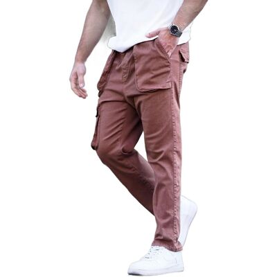 Inny producent MADMEXT SPODNIE MĘSKIE BOJÓWKI BRĄZOWE Z KIESZENIAMI CASUAL L 5DA Inny producent MADMEXT SPODNIE MĘSKIE BOJÓWKI BRĄZOWE Z KIESZENIAMI CASUAL L 5DA