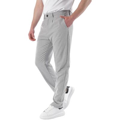 Inny producent MADMEXT SPODNIE MĘSKIE CASUAL PROSTE SZARE Z MANKIETEM L 5DA Inny producent MADMEXT SPODNIE MĘSKIE CASUAL PROSTE SZARE Z MANKIETEM L 5DA