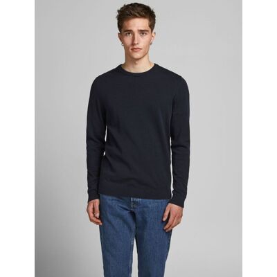 JACK & JONES maglie uomo jack and jones 12137190 basic knit navy blazer JACK & JONES maglie uomo jack and jones 12137190 basic knit navy blazer