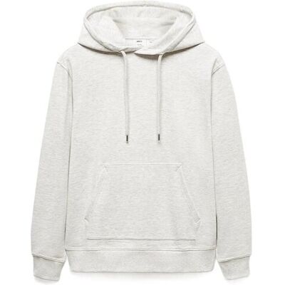 MANGO MAN BLUZA MĘSKA Z KAPTUREM BEŻOWA GŁADKA BAWEŁNIANA L 5DA MANGO MAN BLUZA MĘSKA Z KAPTUREM BEŻOWA GŁADKA BAWEŁNIANA L 5DA