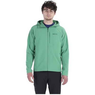 Marmot Kurtka trekkingowa softshell męska Pinnacle DriClime Hoody zielona L Marmot Kurtka trekkingowa softshell męska Pinnacle DriClime Hoody zielona L