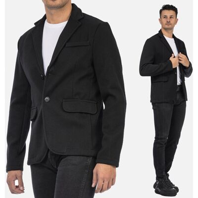 Inny producent Marynarka Męska Casual Elegancka Klasyczna Czarna 6587 M Czarny Inny producent Marynarka Męska Casual Elegancka Klasyczna Czarna 6587 M Czarny