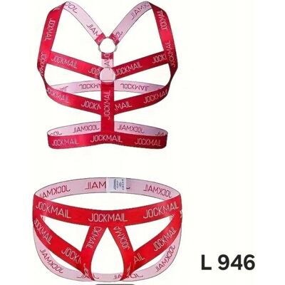 brak danych Męska bielizna, jockstrap marki JOCKMAIL rozmiar L, nowe (946) brak danych Męska bielizna, jockstrap marki JOCKMAIL rozmiar L, nowe (946)