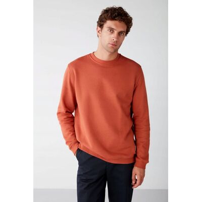 Inny producent MĘSKA BLUZA BAWEŁNIANA Z OKRĄGŁYM DEKOLTEM W KOLORZE RUDYM XL 5GA* Inny producent MĘSKA BLUZA BAWEŁNIANA Z OKRĄGŁYM DEKOLTEM W KOLORZE RUDYM XL 5GA*