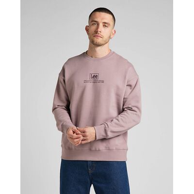 Męska bluza nierozpinana Lee LOGO LOOSE SWS L Męska bluza nierozpinana Lee LOGO LOOSE SWS L