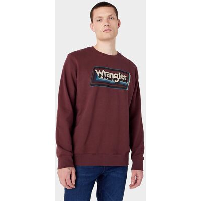 Męska bluza nierozpinana Wrangler GRAPHIC CREW XXL Męska bluza nierozpinana Wrangler GRAPHIC CREW XXL